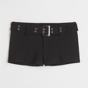 H&M Belted Shorts